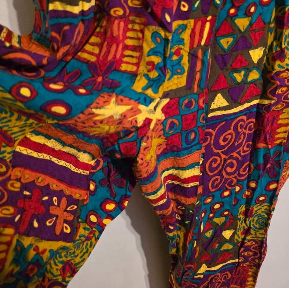 Vintage | Colorful 80s Jumpsuit - Picture 3 of 6